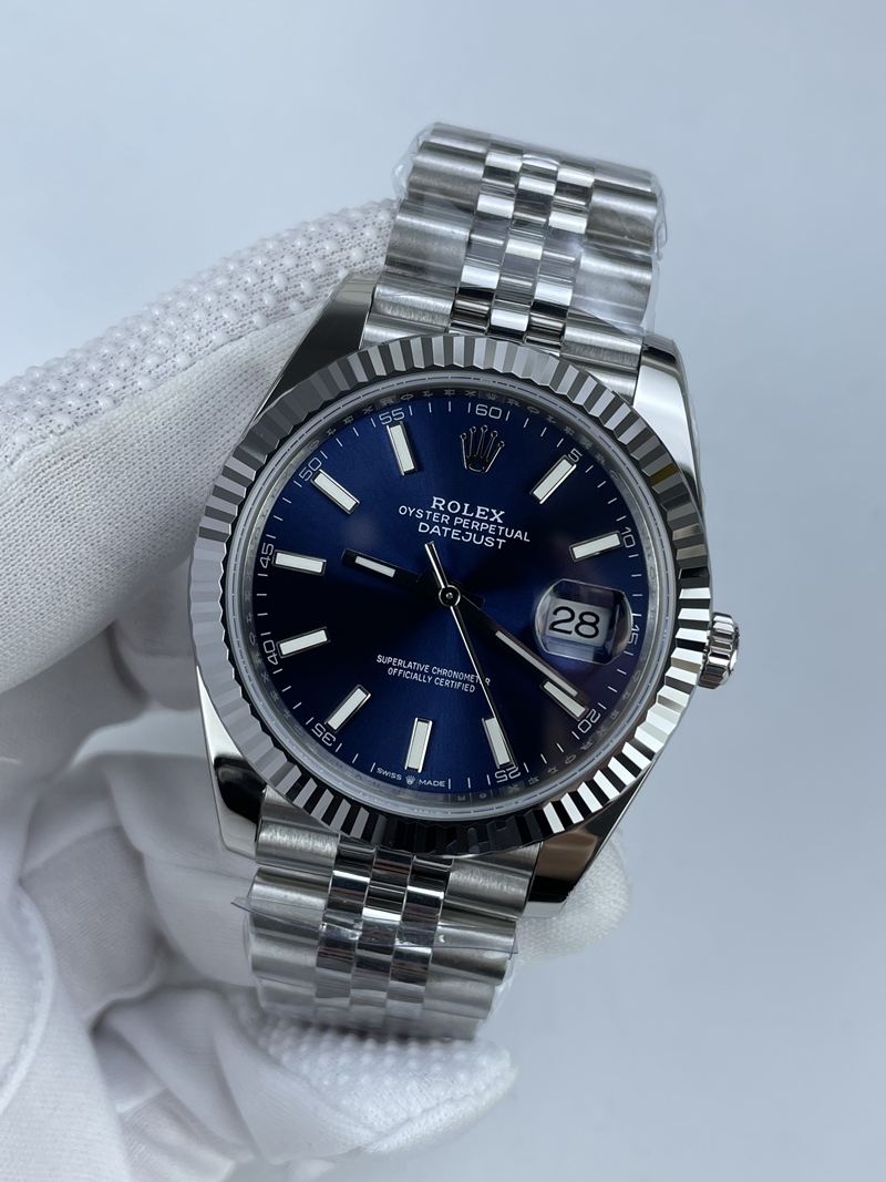 (준비완료/특급배송)NO.2393/NM공장 롤렉스 데이저스트 41미리 블루 바 (강력추천)