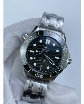 (준비완료/특급배송)NO.2931/VS공장 오메가 씨마스터 다이버 300M 스틸 그린다이얼 브레이슬릿V4 VS8800 (최신무브업버전)