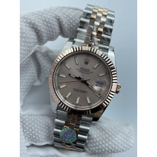 (준비완료/특급배송)NO.3473/롤렉스 데이저스트 126331 41미리 로즈골드 콤비 썬더스트 바인덱스 QP공장