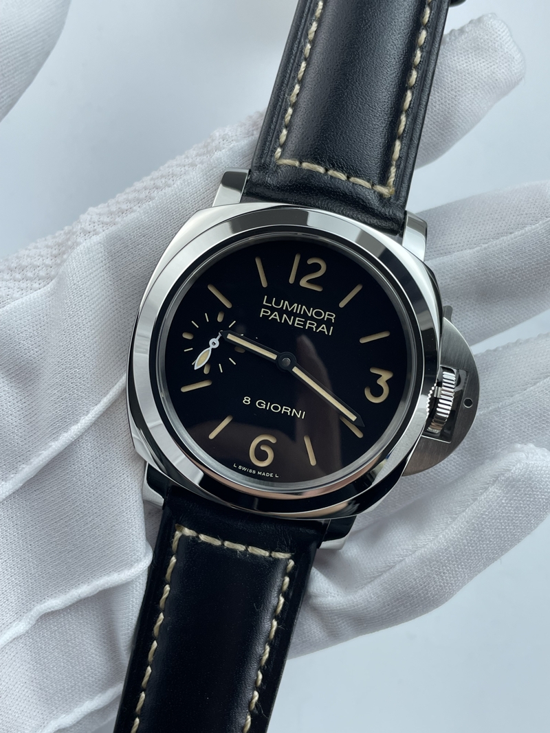 (준비완료/특급배송 )NO.3537/HW공장 파네라이 PAM915 루미노르 블랙 가죽